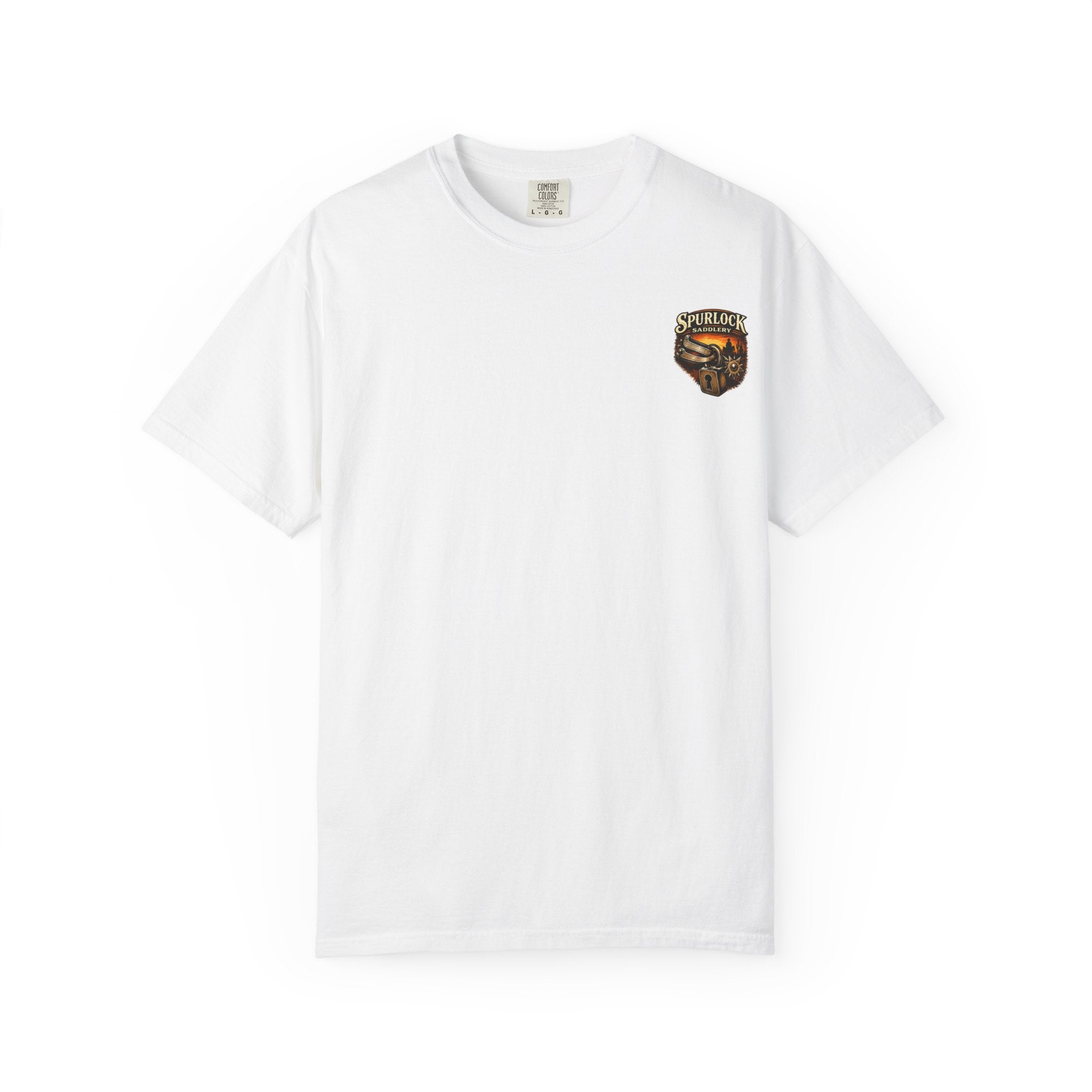 Spurlock Saddlery Western T-Shirt — Lock & Spur Logo Tee