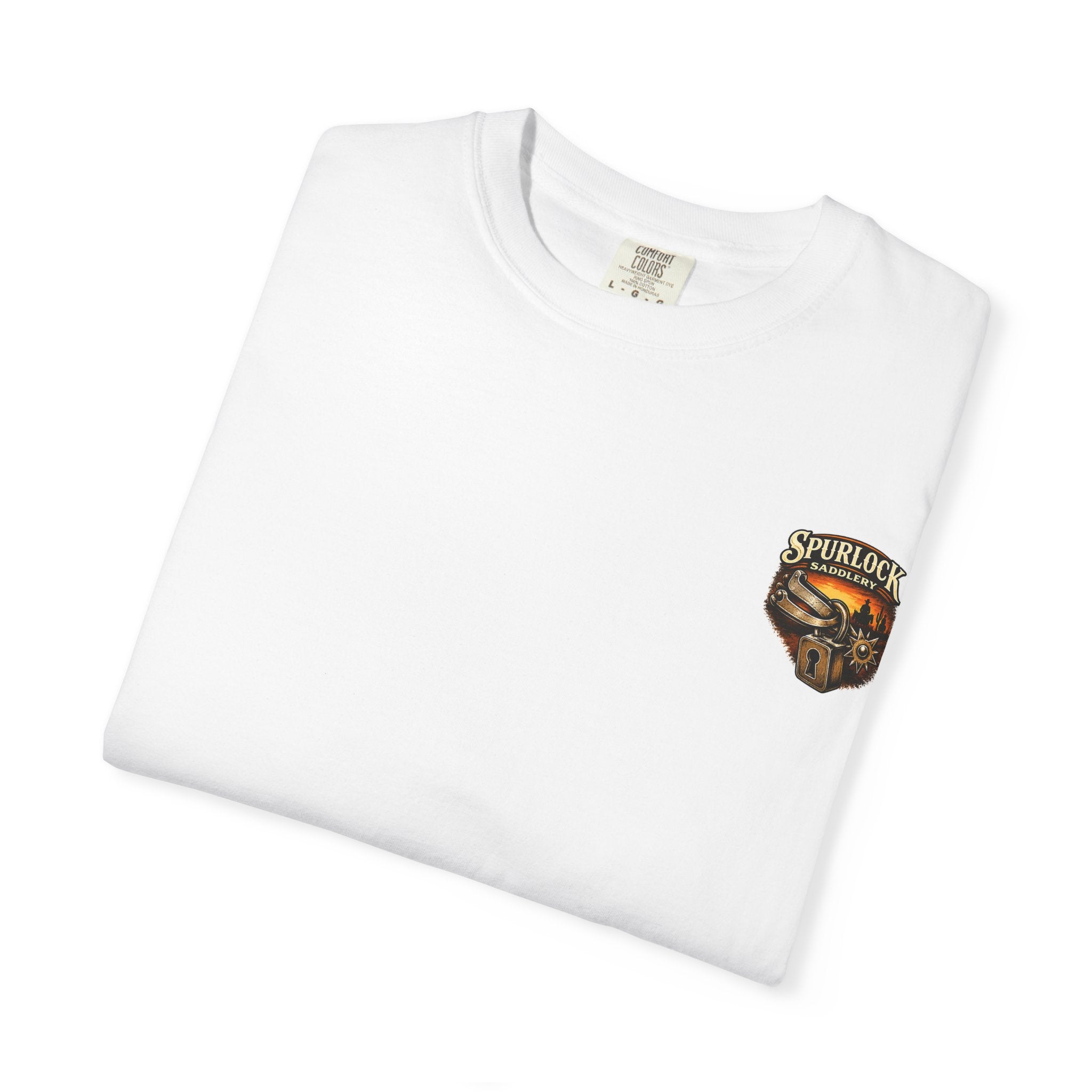 Spurlock Saddlery Western T-Shirt — Lock & Spur Logo Tee