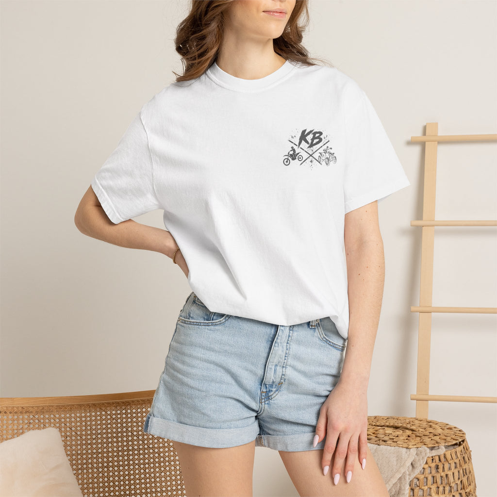 Kash Burnham Dirt Mud Throttle T-Shirt | ATV Motocross Graphic Tee