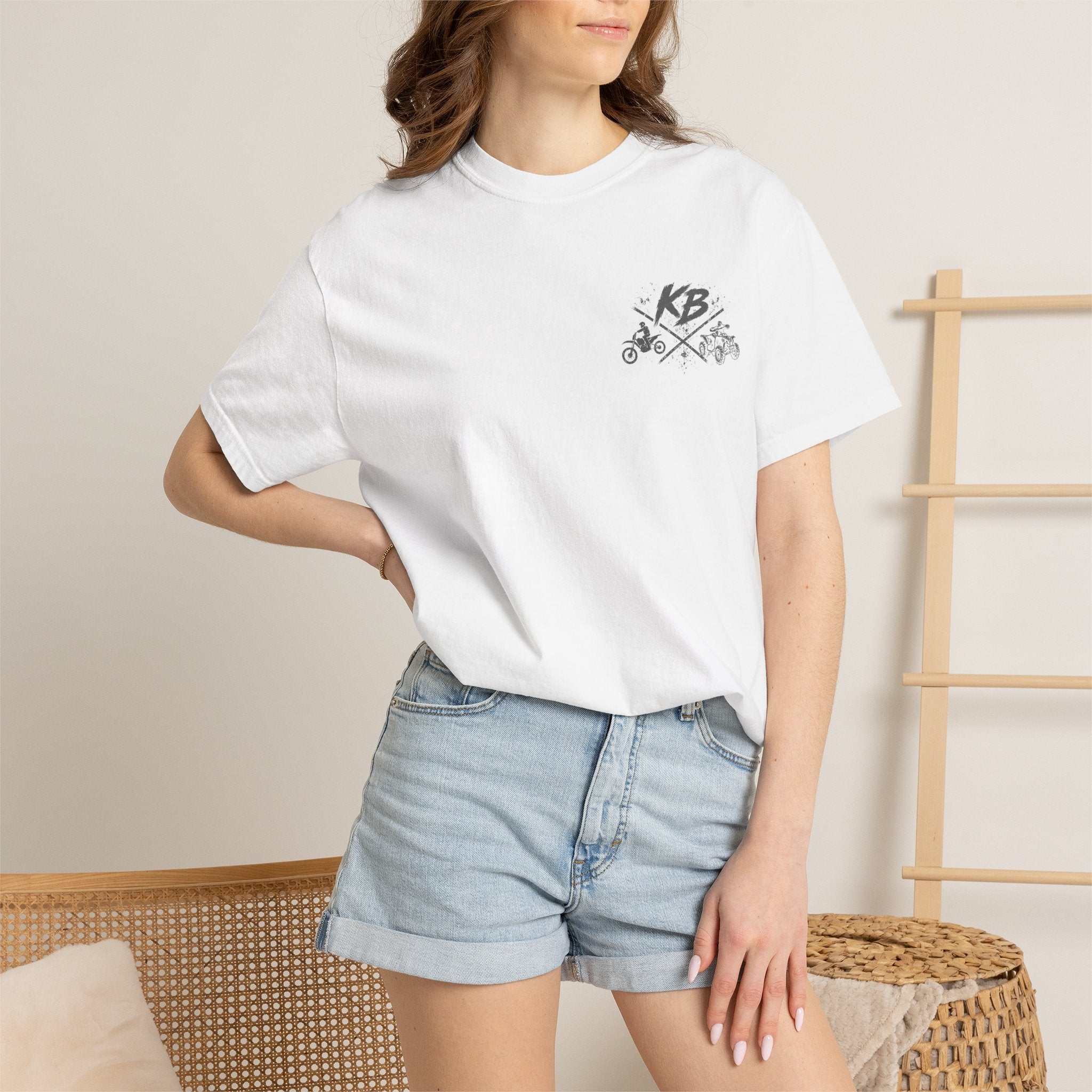 Kash Burnham Dirt Mud Throttle T-Shirt | ATV Motocross Graphic Tee